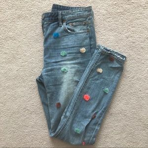 Lucky Brand Pompom Jeans